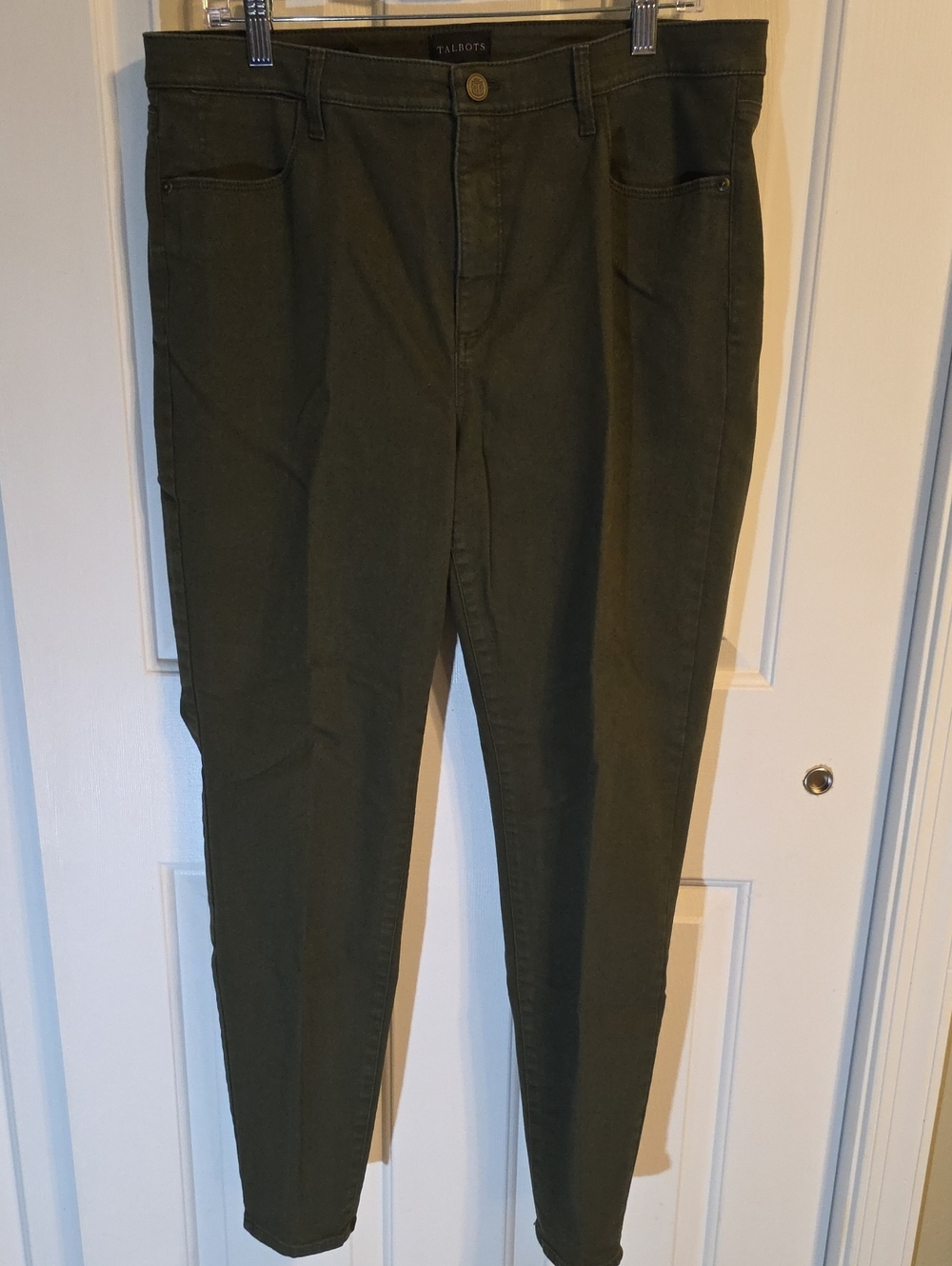 Talbots Dark Olive Green Men's Chinos
